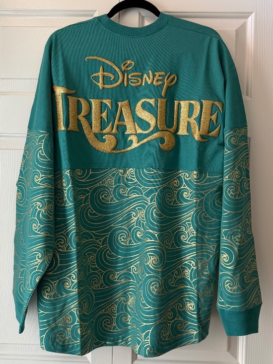 Disney Tops - NWT DCL Disney Treasure Turquoise And Gold Spirit Jersey | XL